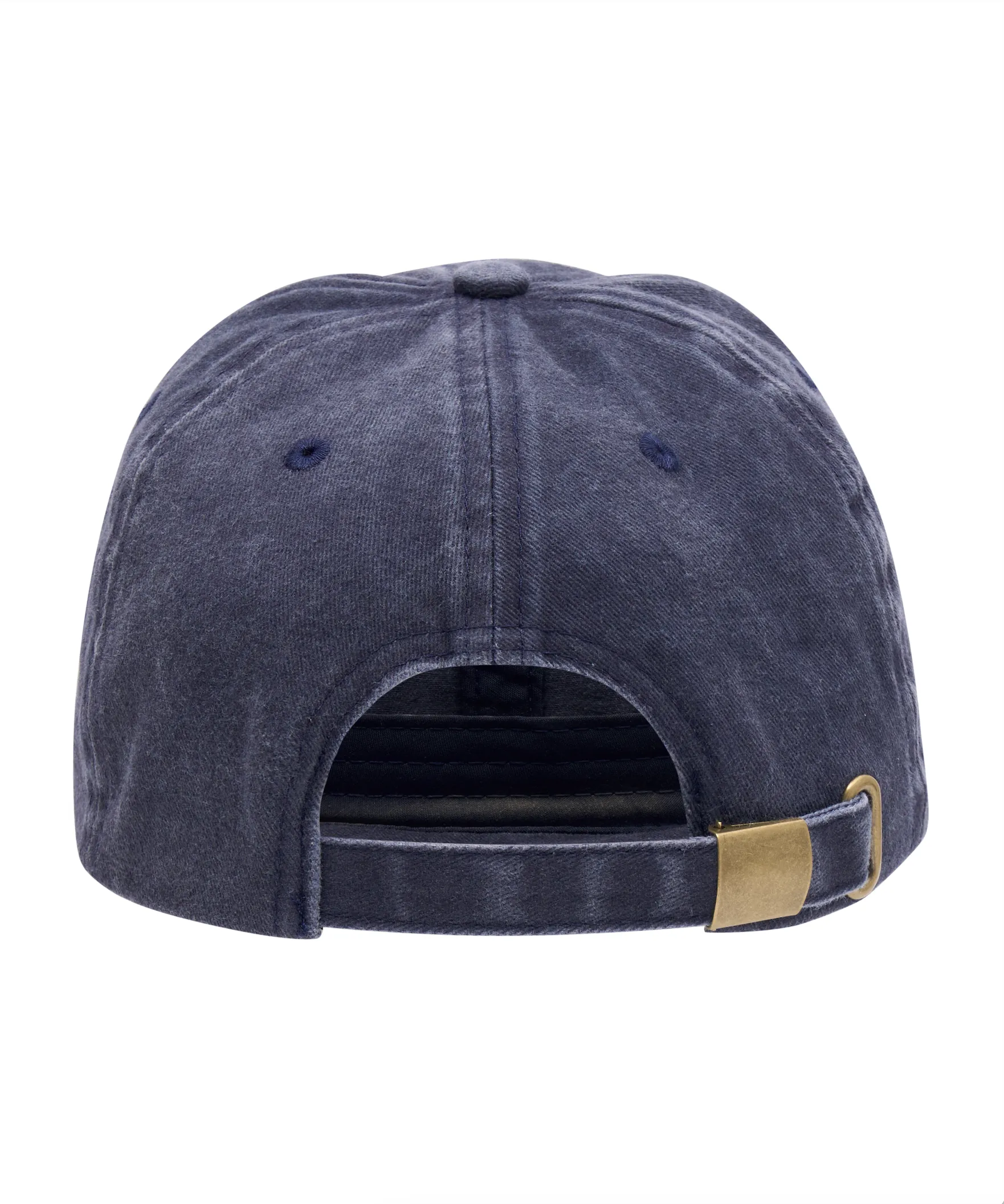 Embroidered Cap - Stonewash Denim