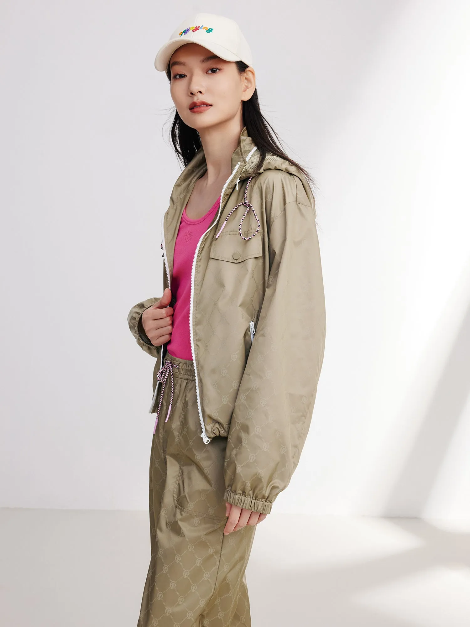 EP YAYING Embroidered Mountain Series Coat EGJPA1302AG