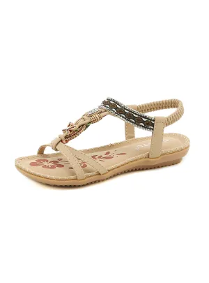 Ethnic Bohemian Beaded Retro Sandals