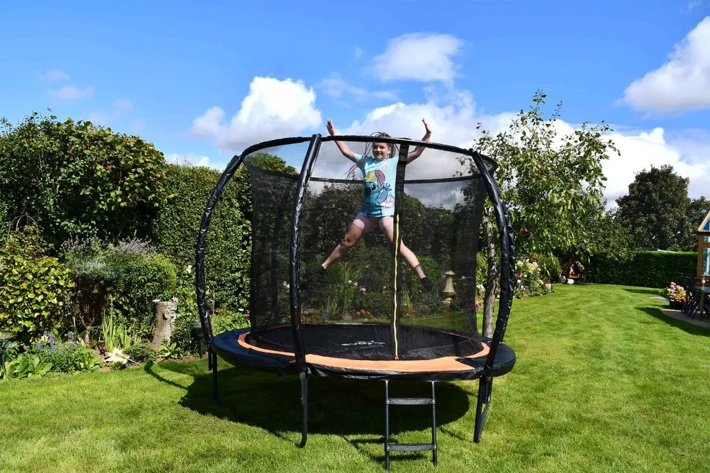 Evo-X Trampoline with Safety Netted Zip Enclosure - 10 feet (3.05m)