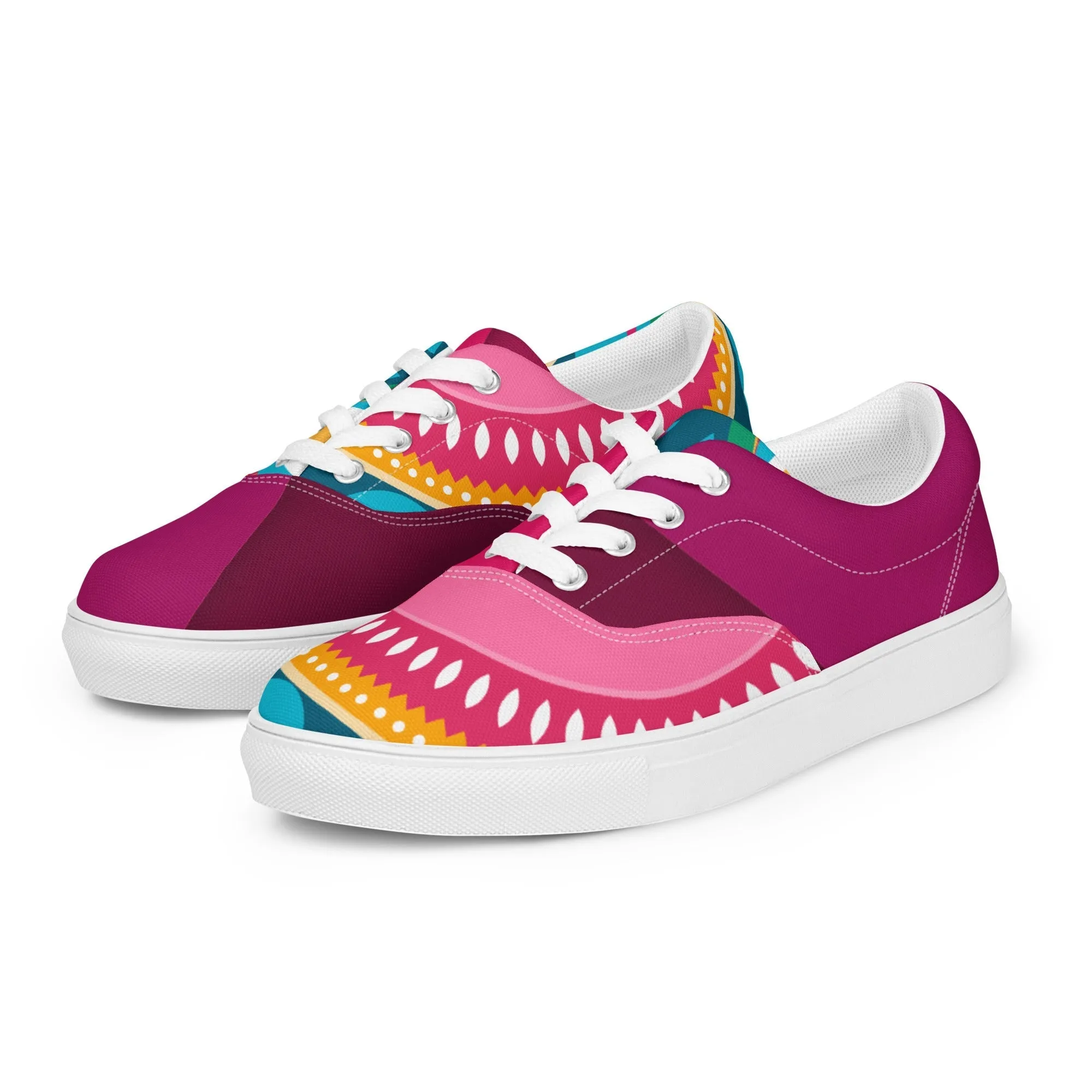 Fiesta Women’s Canvas Lace-Up Sneakers