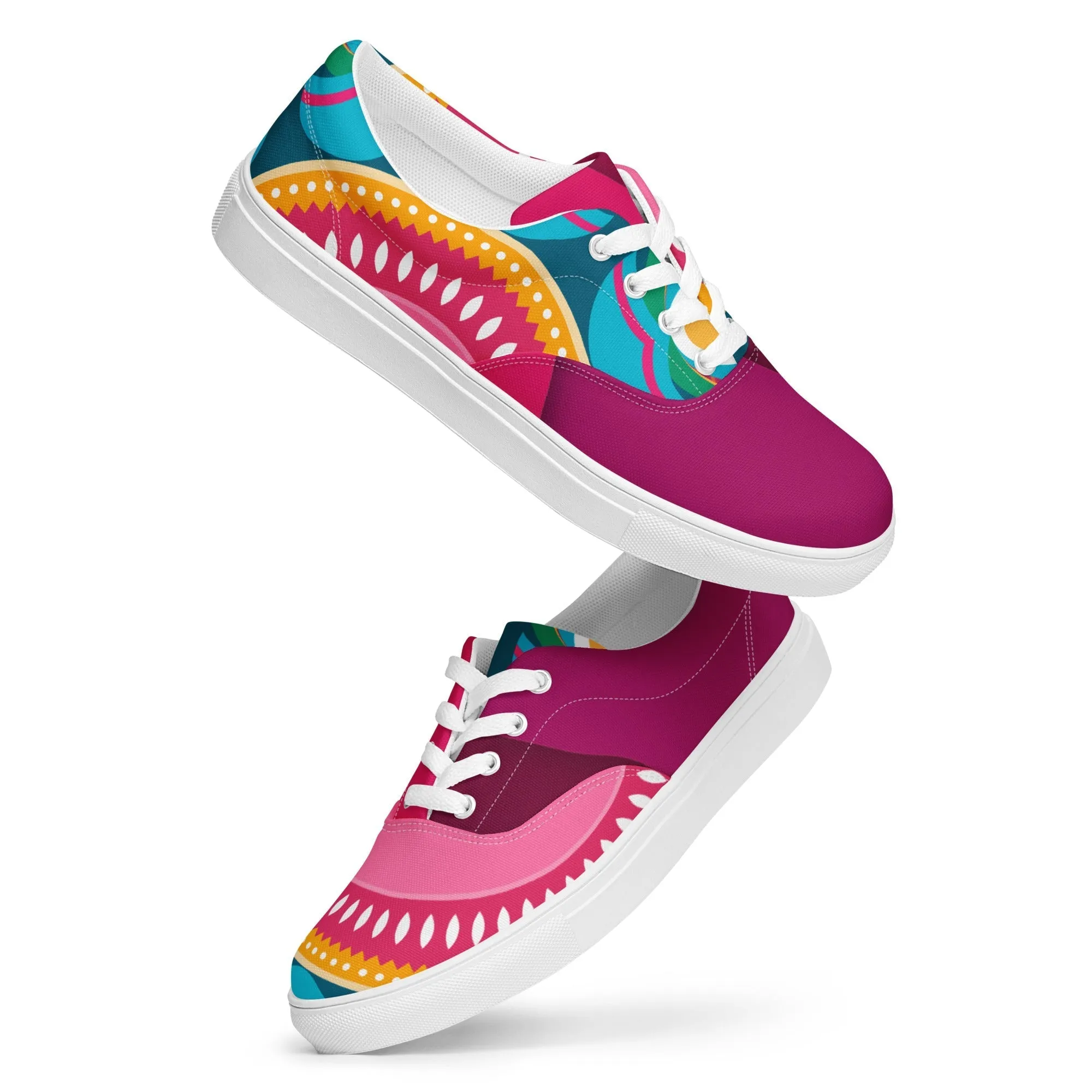 Fiesta Women’s Canvas Lace-Up Sneakers