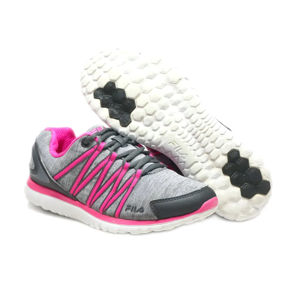 Fila Asymmetric Sport Shoes Fabric Multicolour Colour For Women