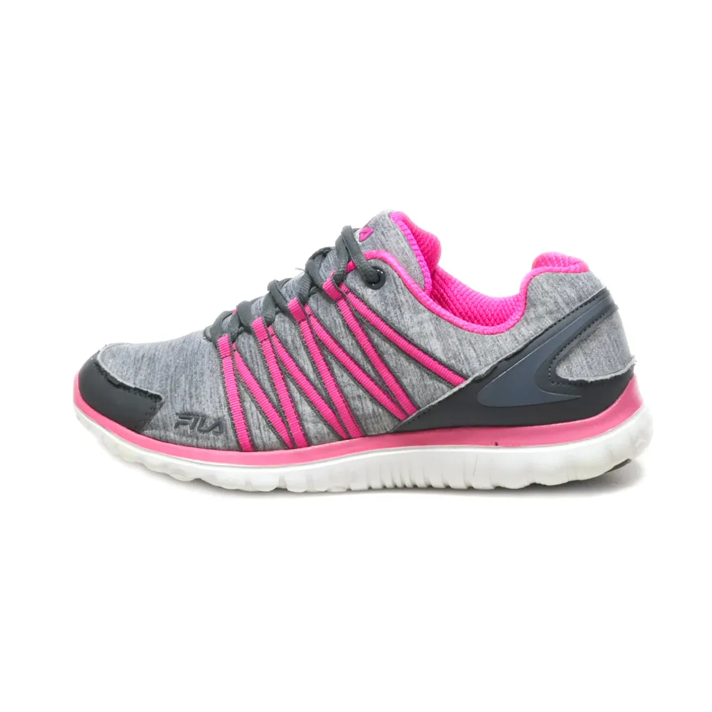 Fila Asymmetric Sport Shoes Fabric Multicolour Colour For Women