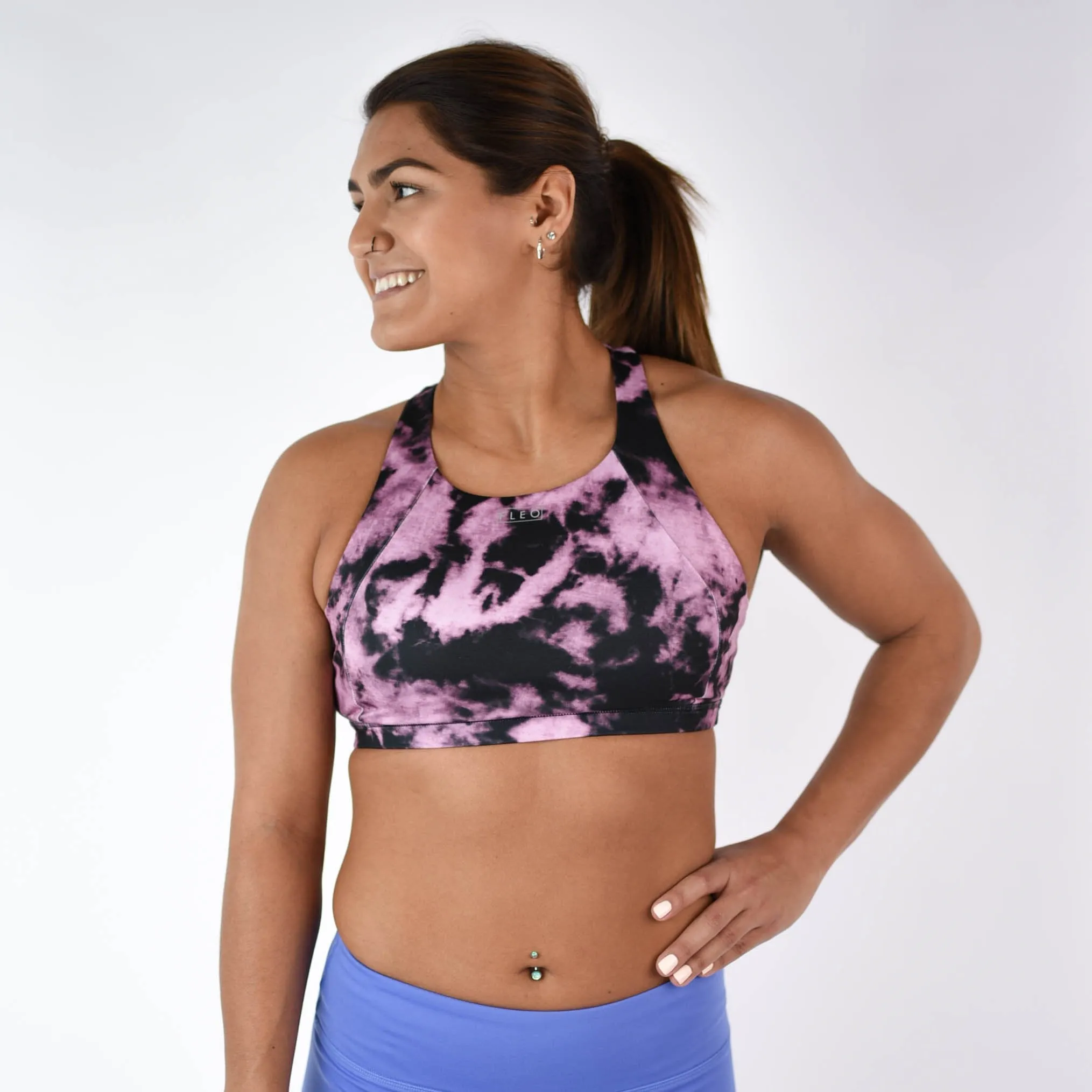 FLEO Jourdaine Sports Bra - Mystic Tie Dye