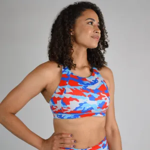 FLEO Jourdaine Sports Bra - Vivid Americamo