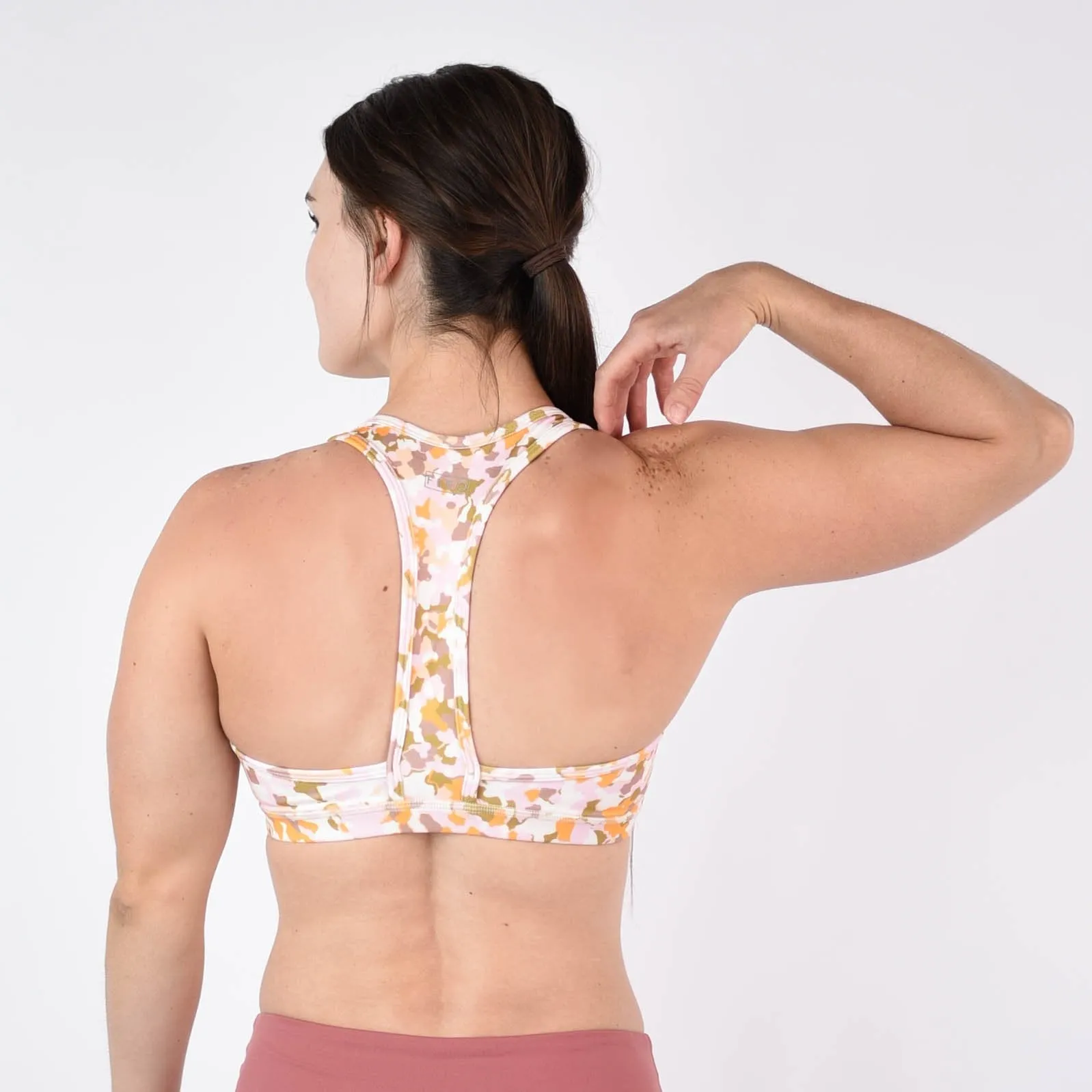 FLEO Nora Sports Bra - Delicate Camo