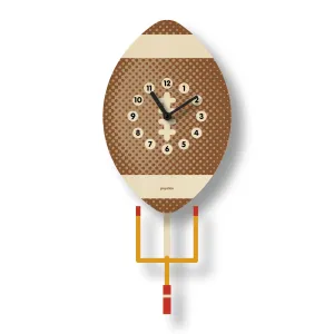 football - pendulum clock