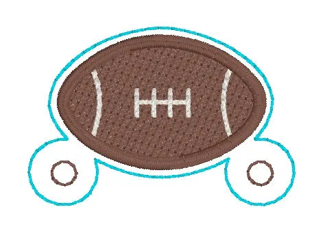 Football Shoe Charms machine embroidery design single and multi files (3 versions included) DIGITAL DOWNLOAD