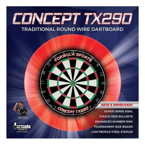 Formula Sports Concept TX290 Round Wire Dartboard