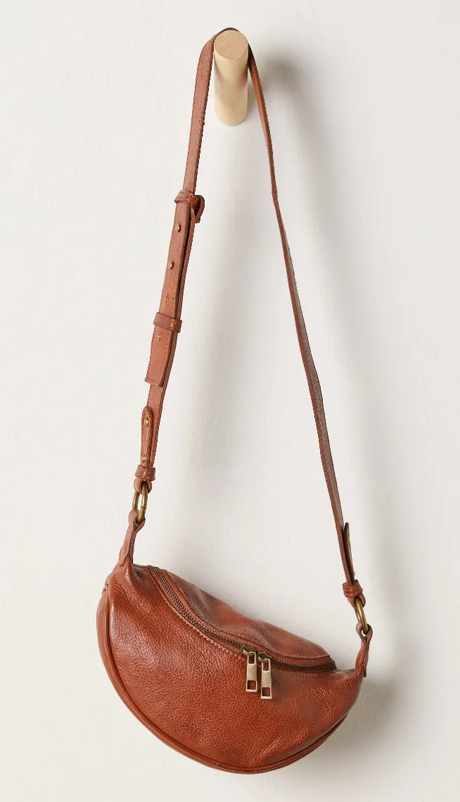 Free People Palmer Crossbody-Spiced Rum