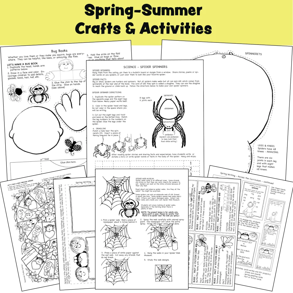 FUN CRAFTS Spring Issue I (Karen's Kids Print and Use)