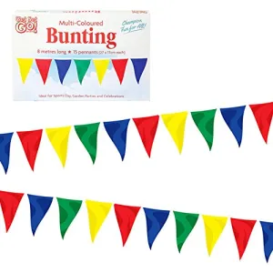 GardenKraft 8m Multi-Coloured Bunting