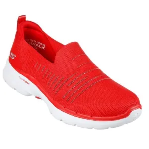 Go Walk 6 Elated Joy Slip On Red