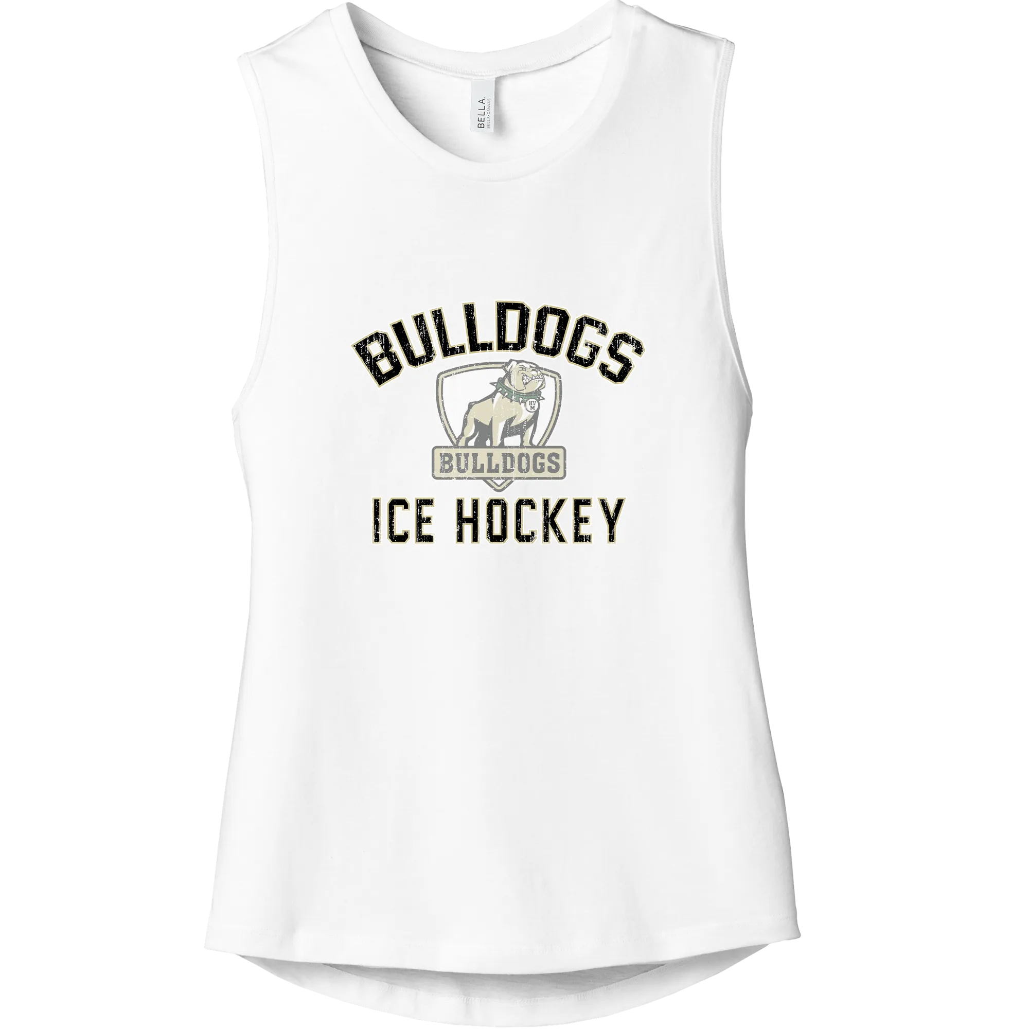 HVM Bulldogs Womens Jersey Muscle Tank