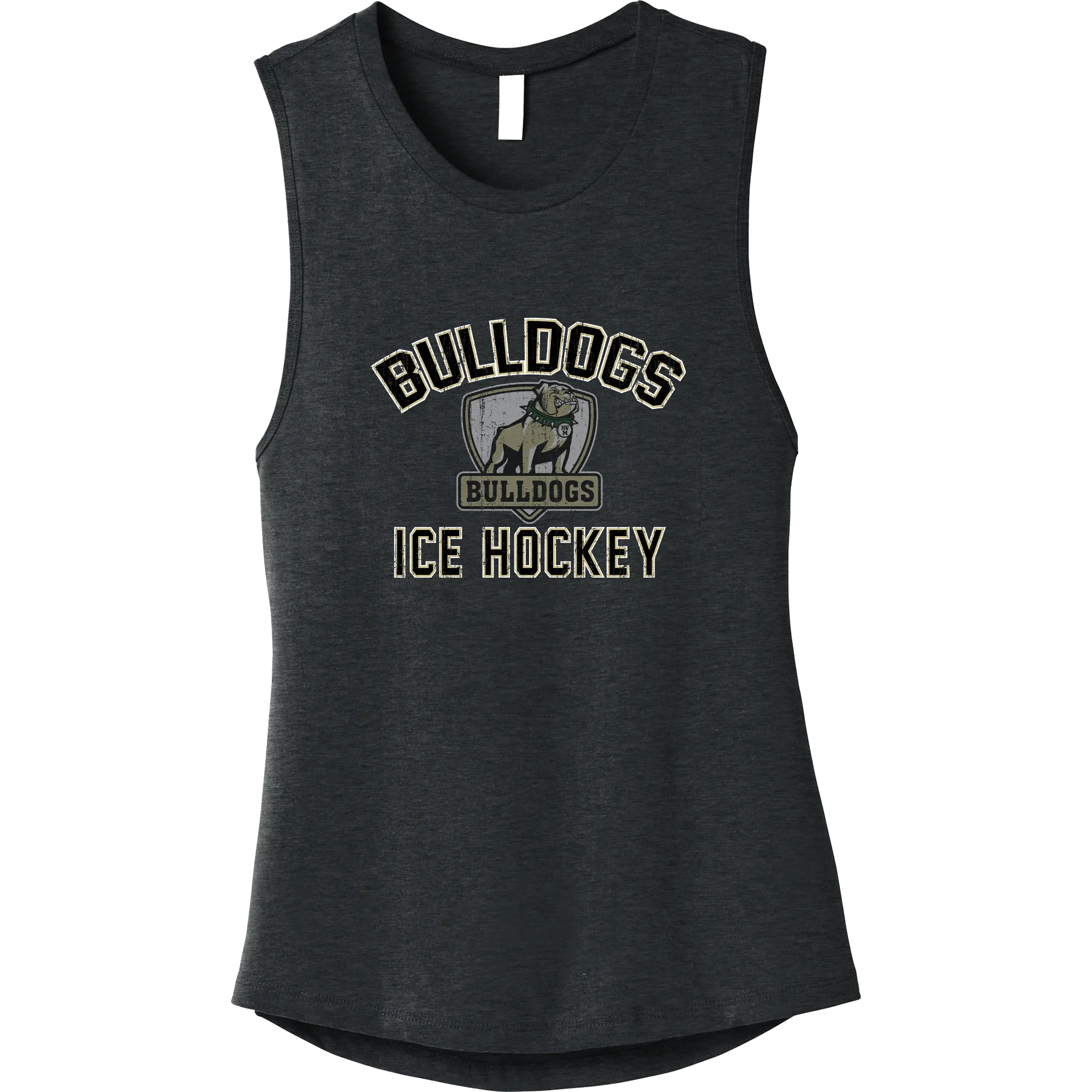 HVM Bulldogs Womens Jersey Muscle Tank