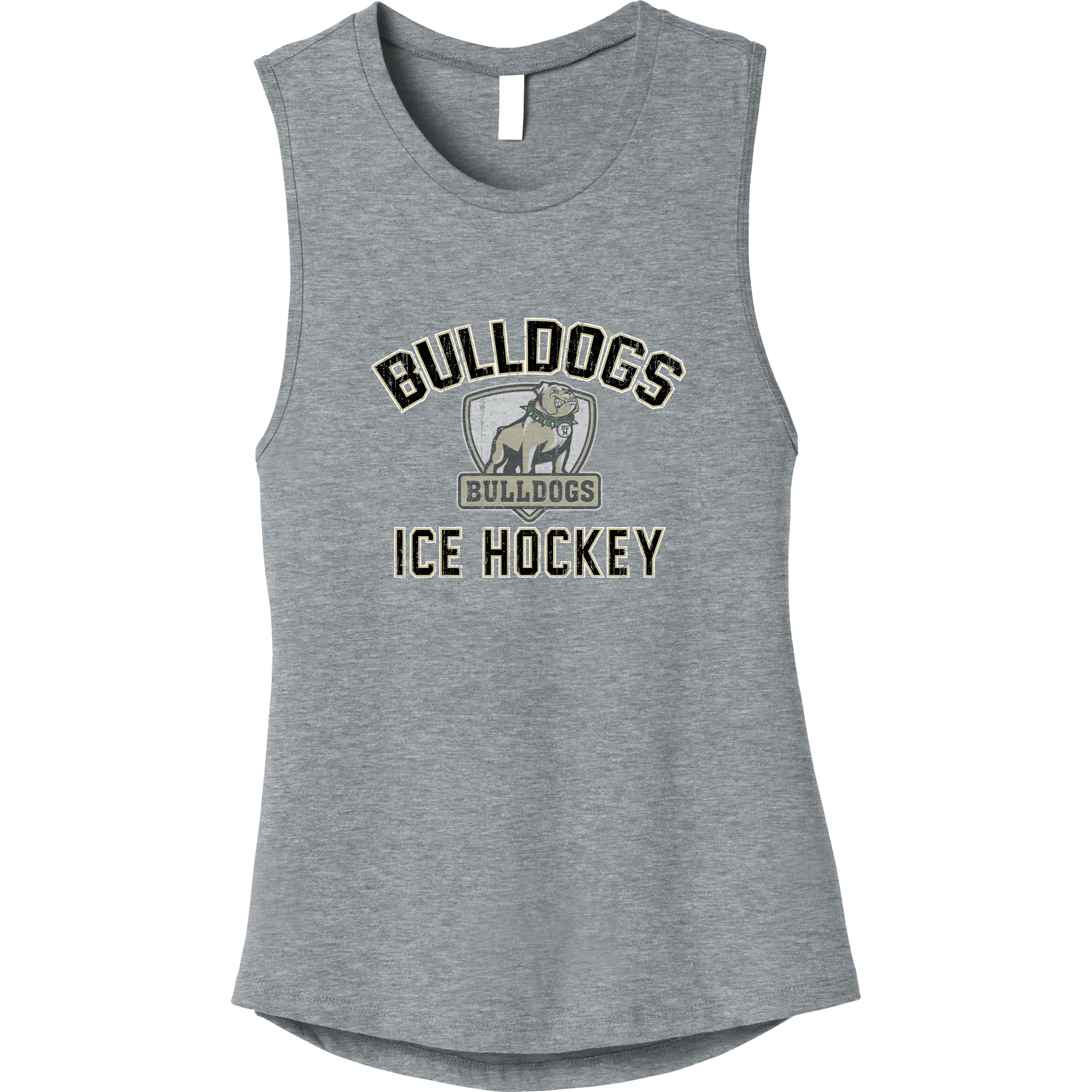 HVM Bulldogs Womens Jersey Muscle Tank