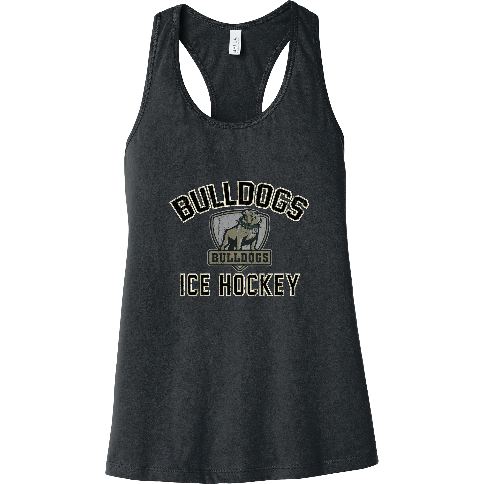 HVM Bulldogs Womens Jersey Racerback Tank