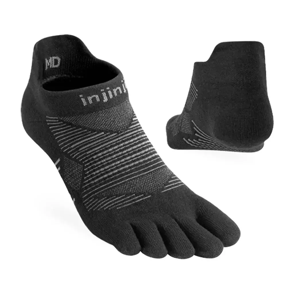 Injinji Run Lightweight No Show Socks