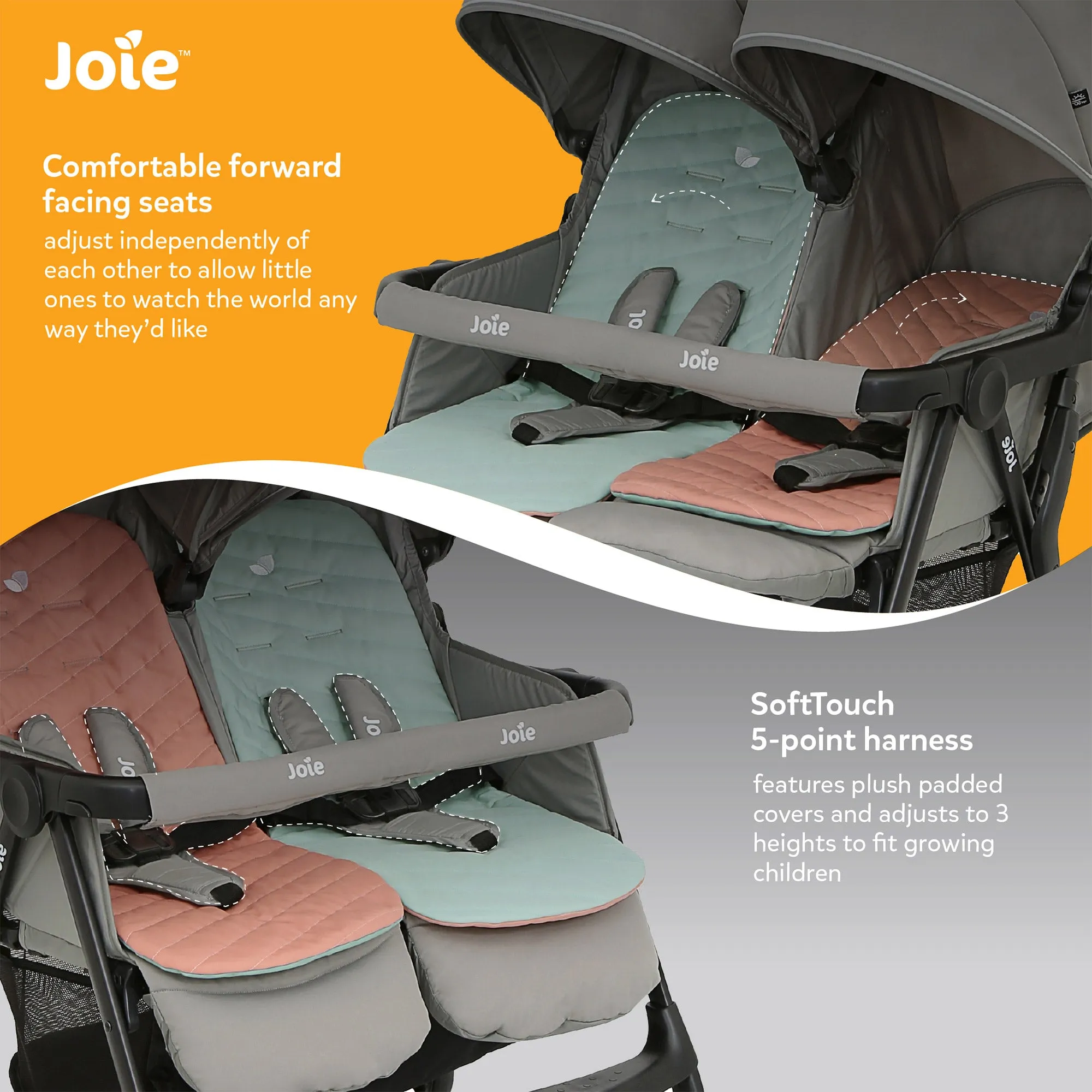 Joie Stroller Aire Twin (Birth to 36 Months)