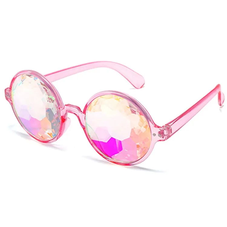 Kaleidoscope Glasses Factory Crystal Lens Kaleidoscope Sunglasses Party Glasses,Rave 3d Glasses