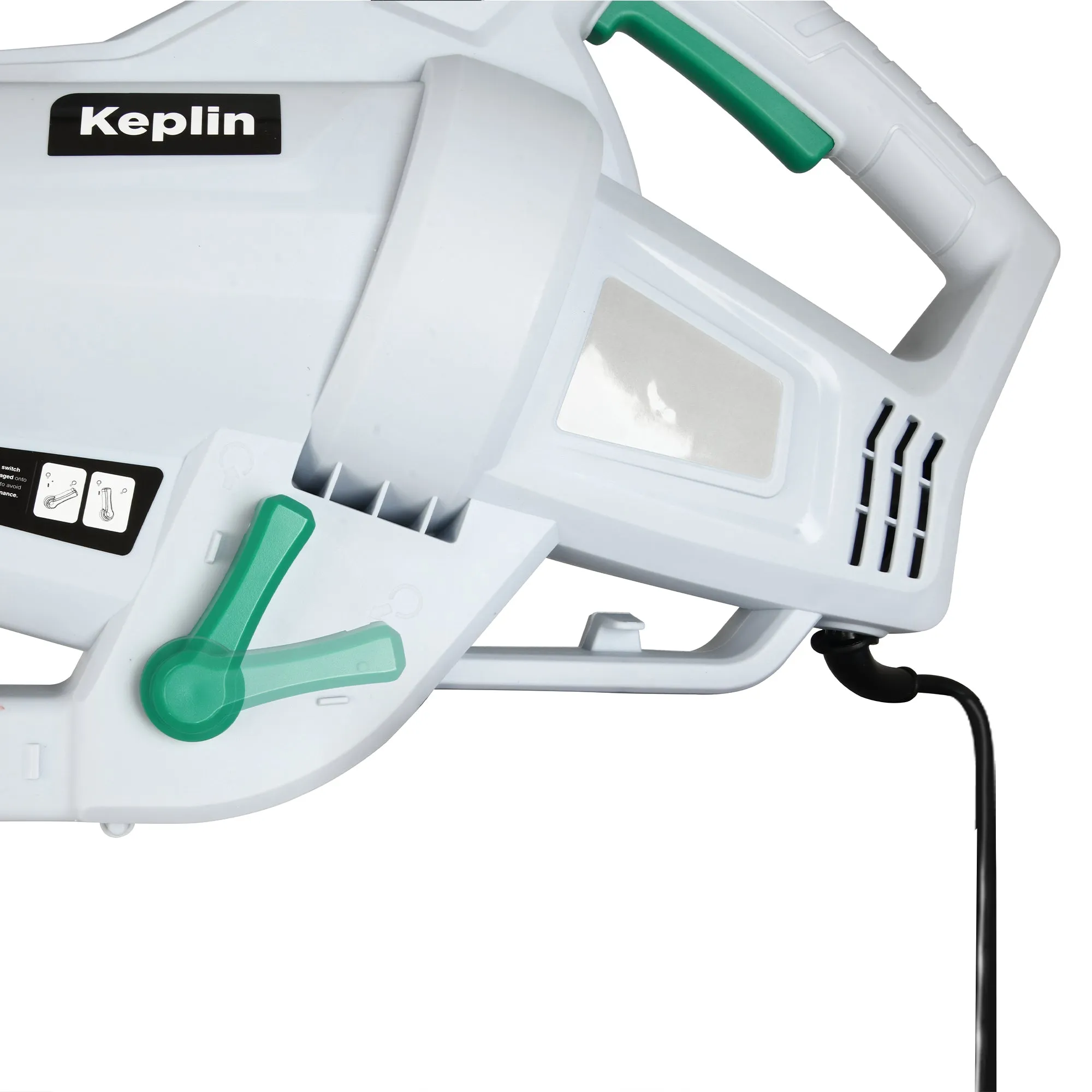 Keplin 3-in-1 Leaf Blower, Garden Vacuum & Mulcher - 45L Collection Bag for Easy & Efficient Cleaning