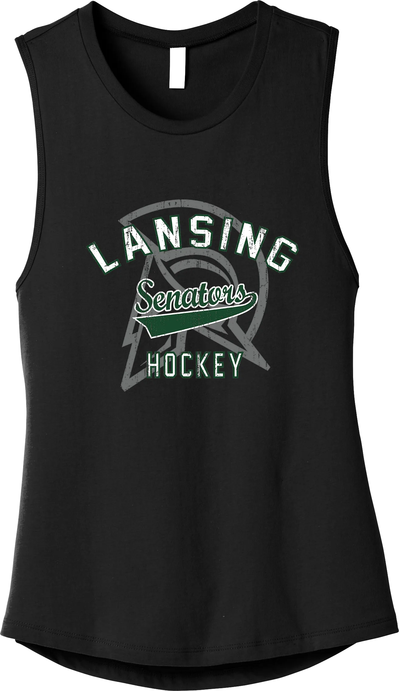 Lansing Senators Womens Jersey Muscle Tank