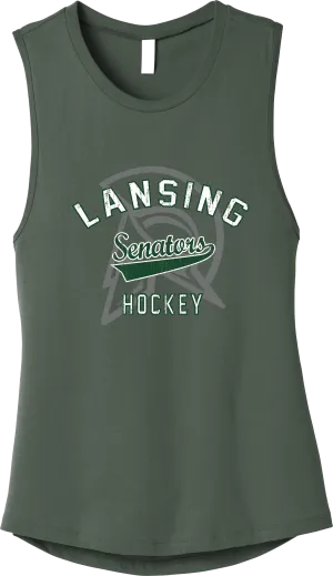 Lansing Senators Womens Jersey Muscle Tank