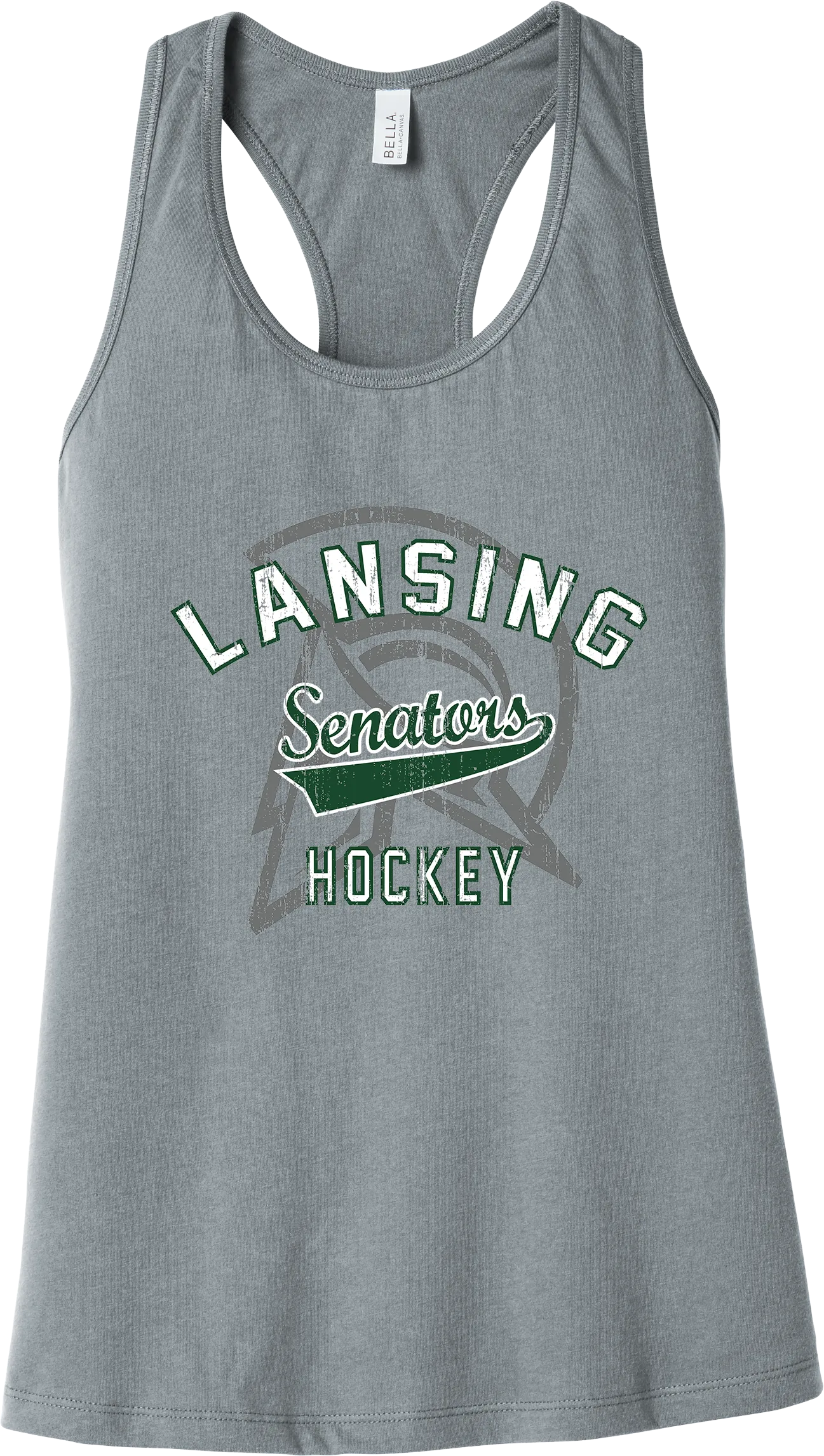 Lansing Senators Womens Jersey Racerback Tank