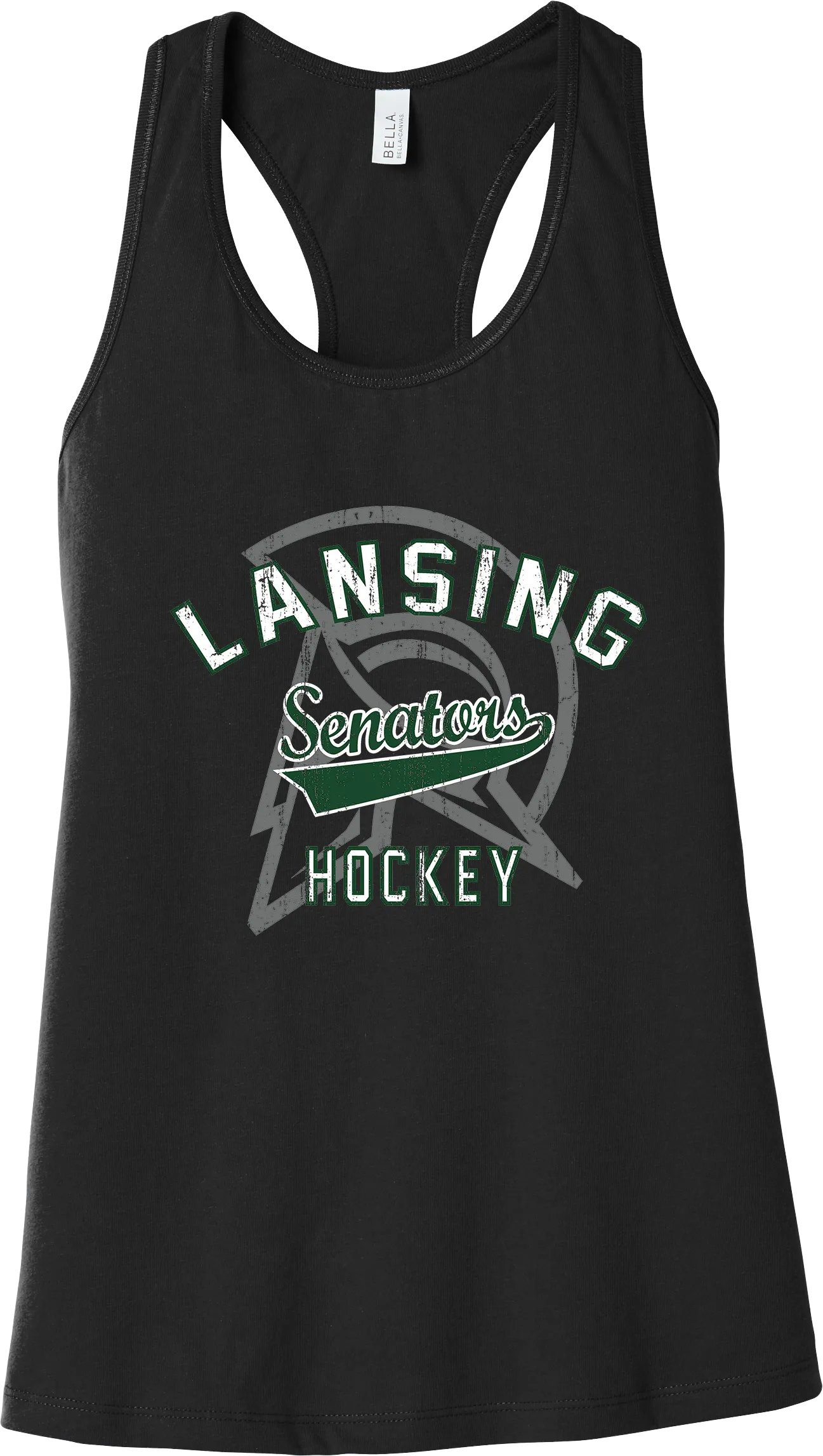 Lansing Senators Womens Jersey Racerback Tank