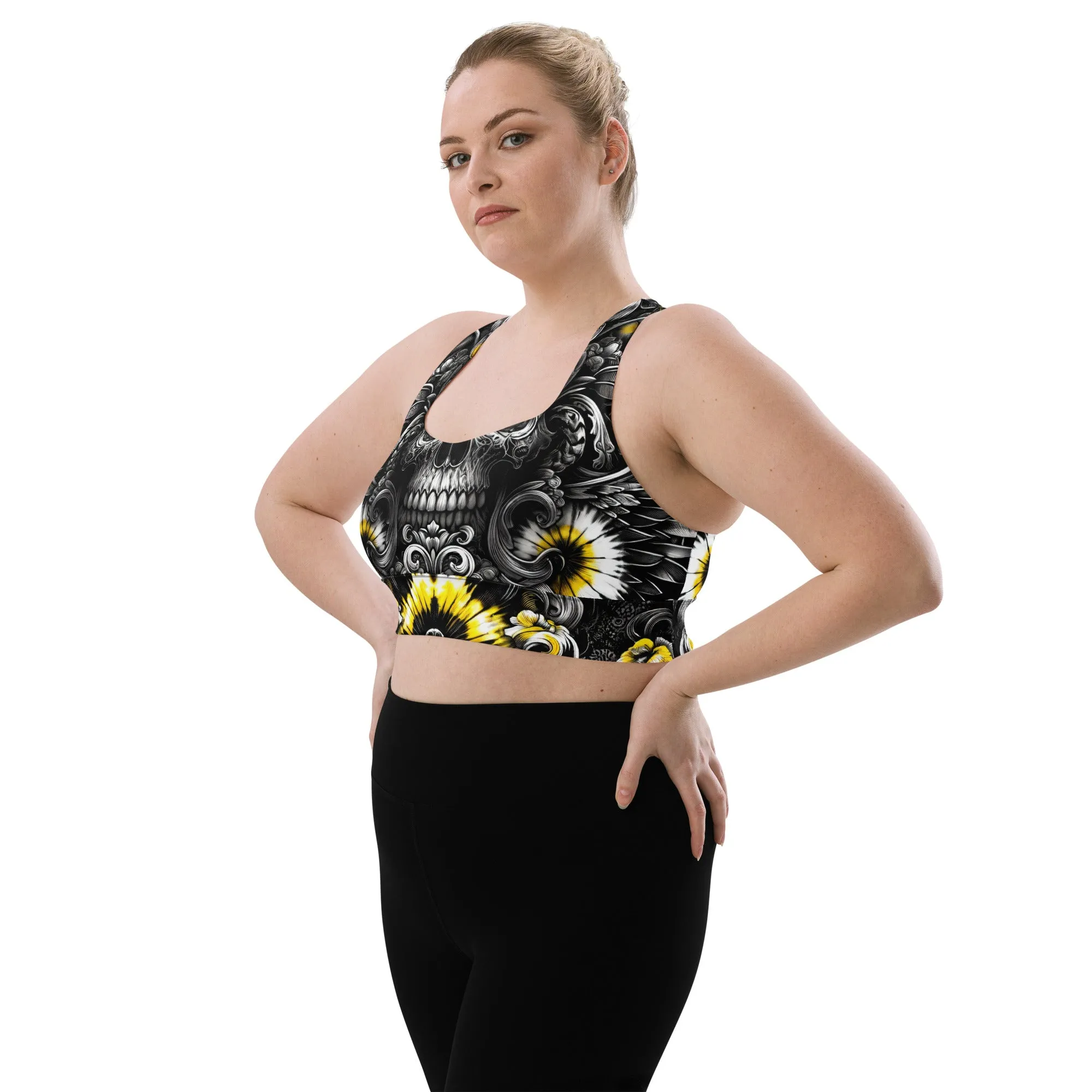 Longline Sports Bra Eclipse Spark