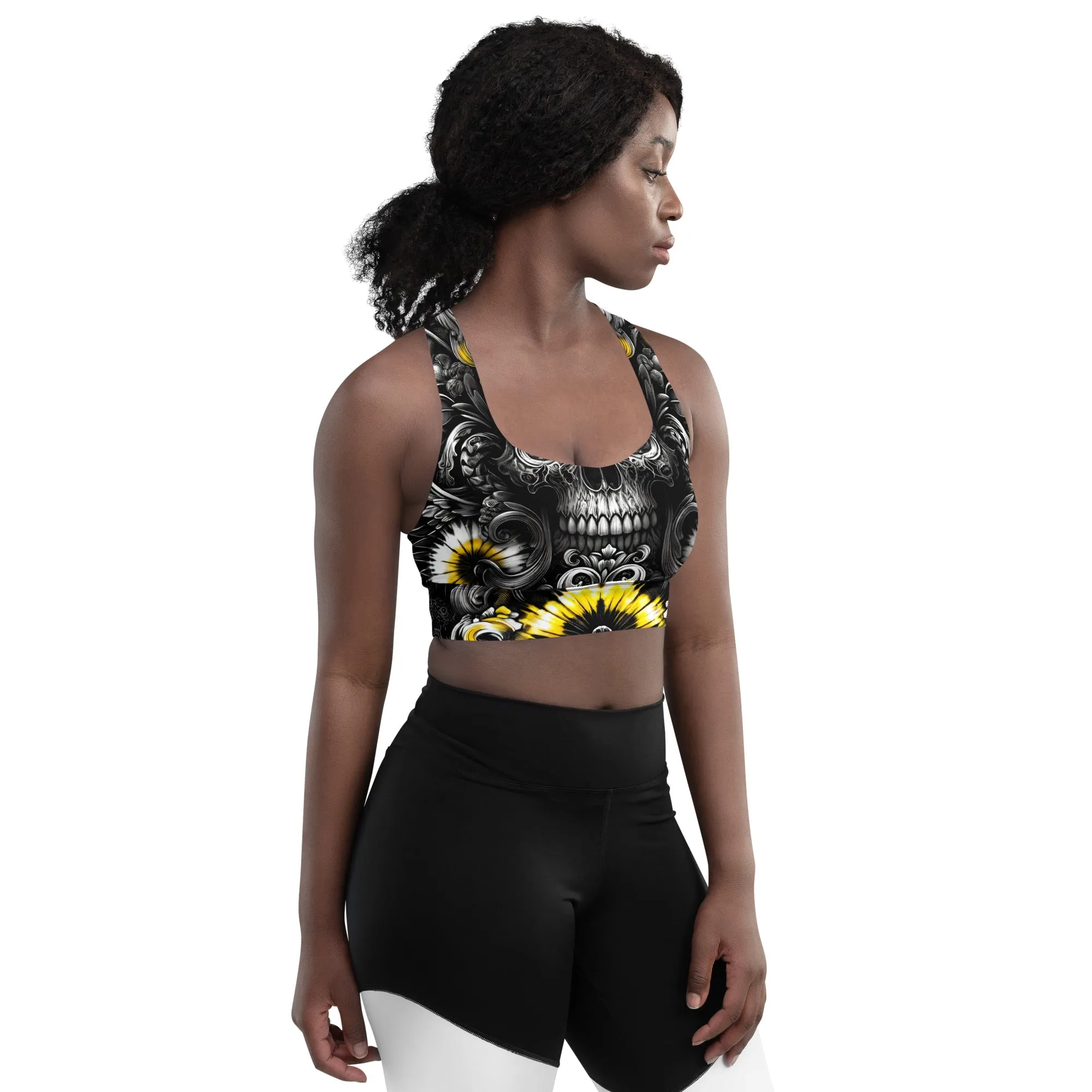 Longline Sports Bra Eclipse Spark