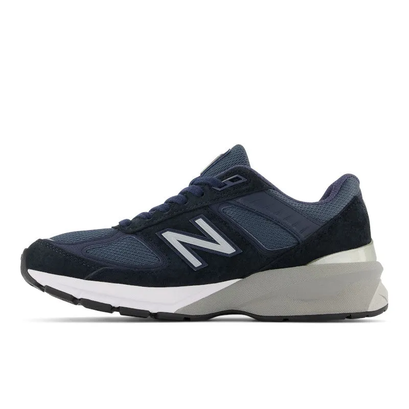 Men's 990 Navy with Silver V6