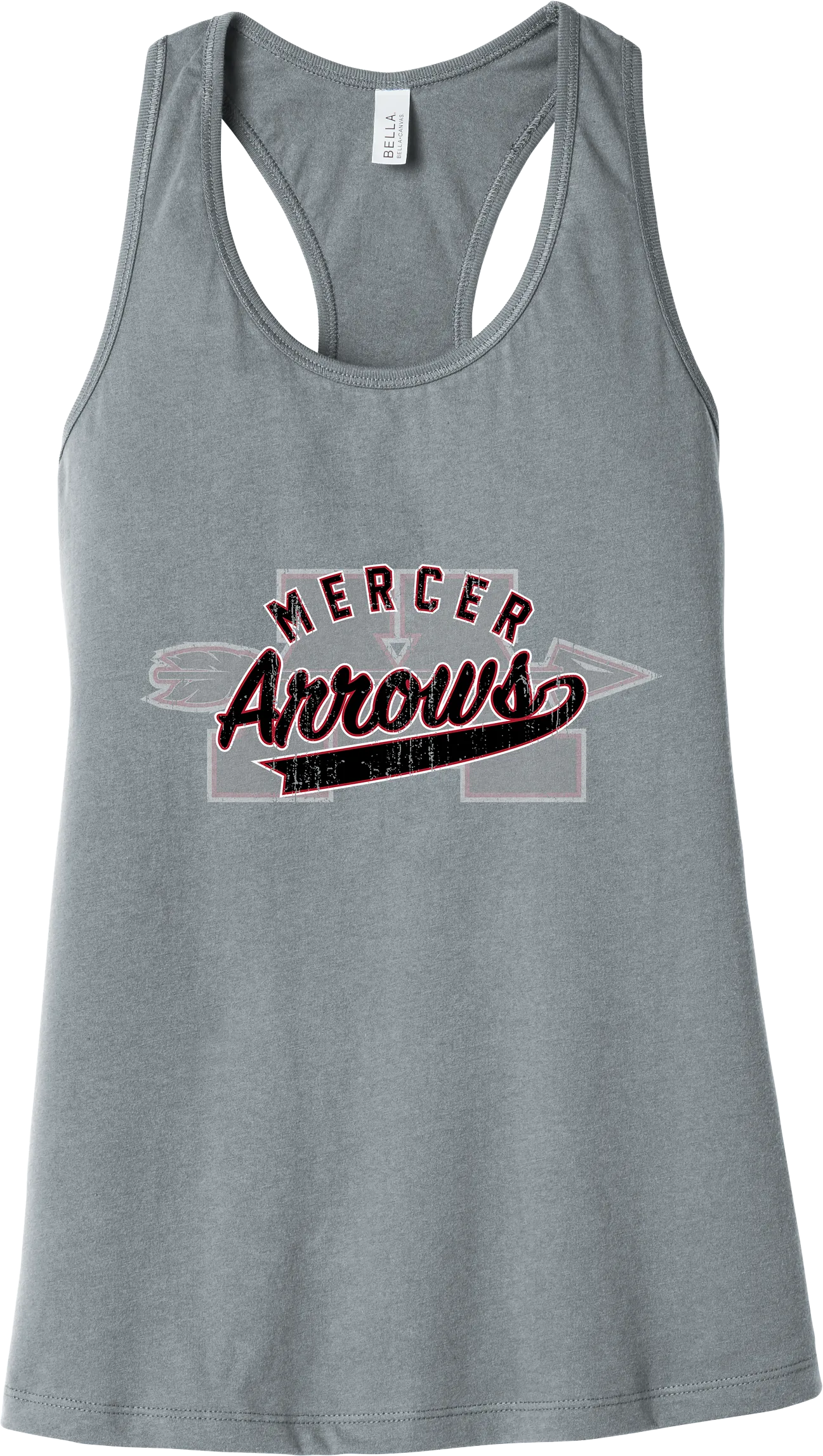 Mercer Arrows Womens Jersey Racerback Tank