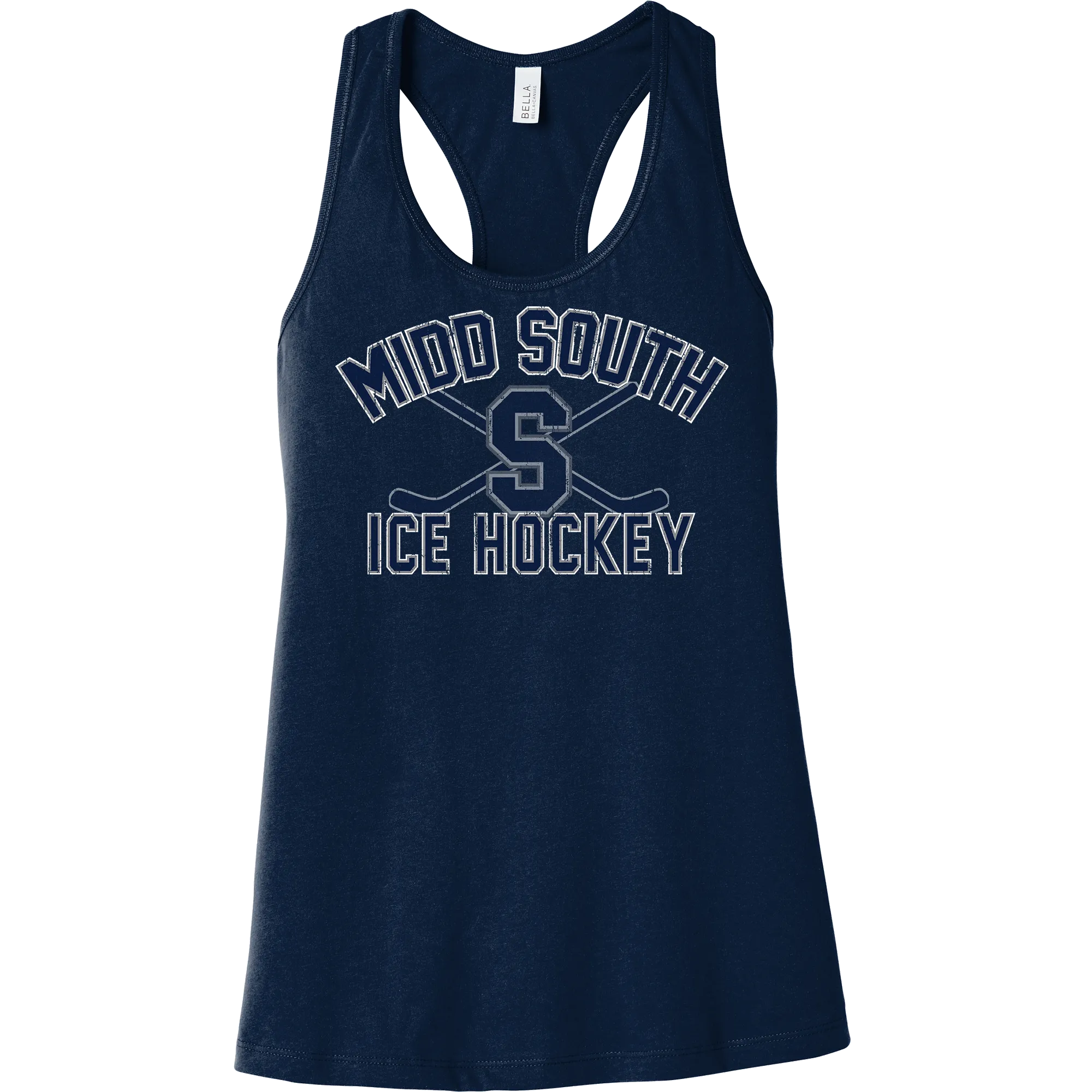 Midd South Hockey Womens Jersey Racerback Tank