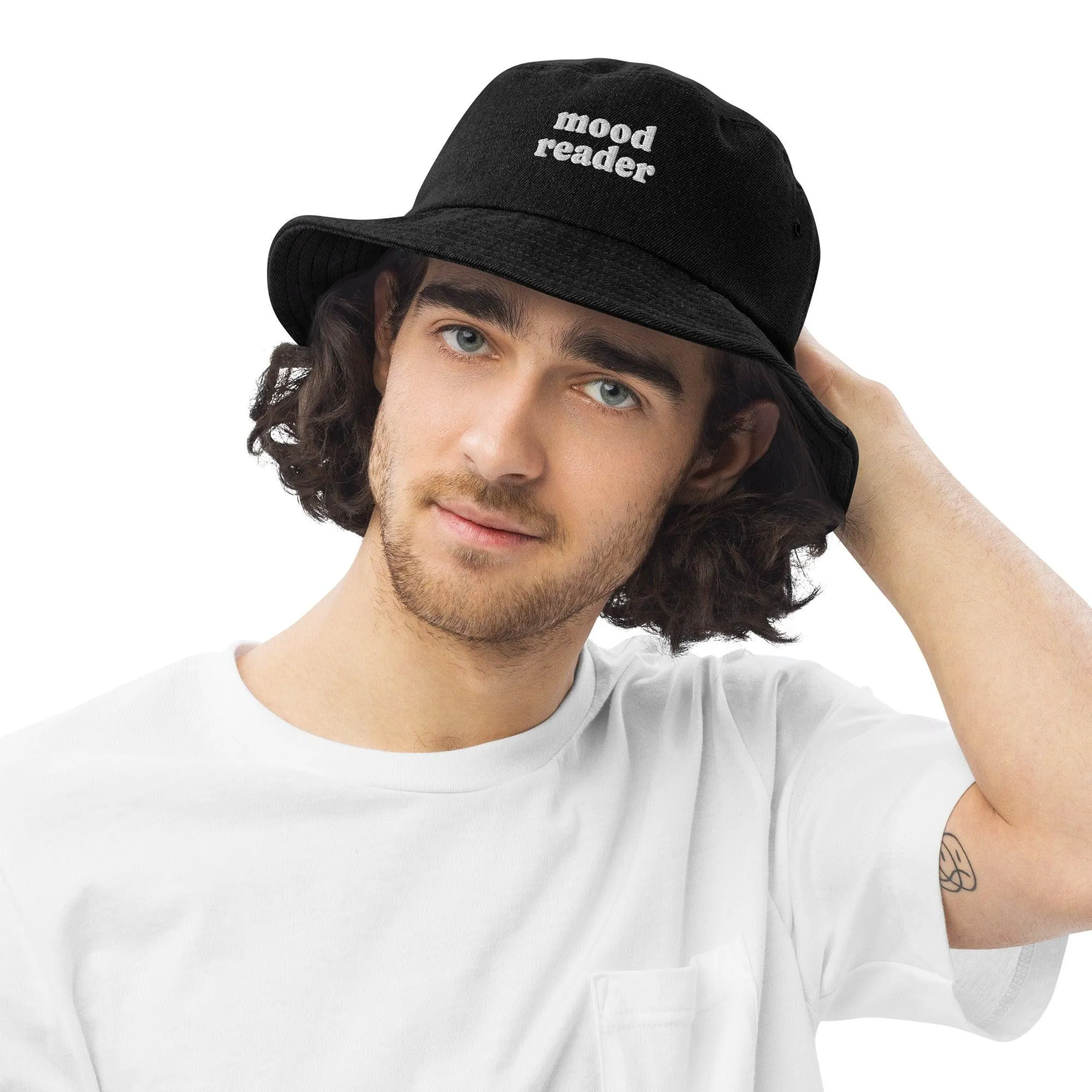 Mood Reader Denim Bucket Hat