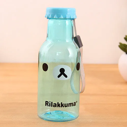 My Water Bottle 500ml Fashion Bear Sports Shaker Bottle For cicycle outdoor Juice Drinkware Readily Space Cup Bottle