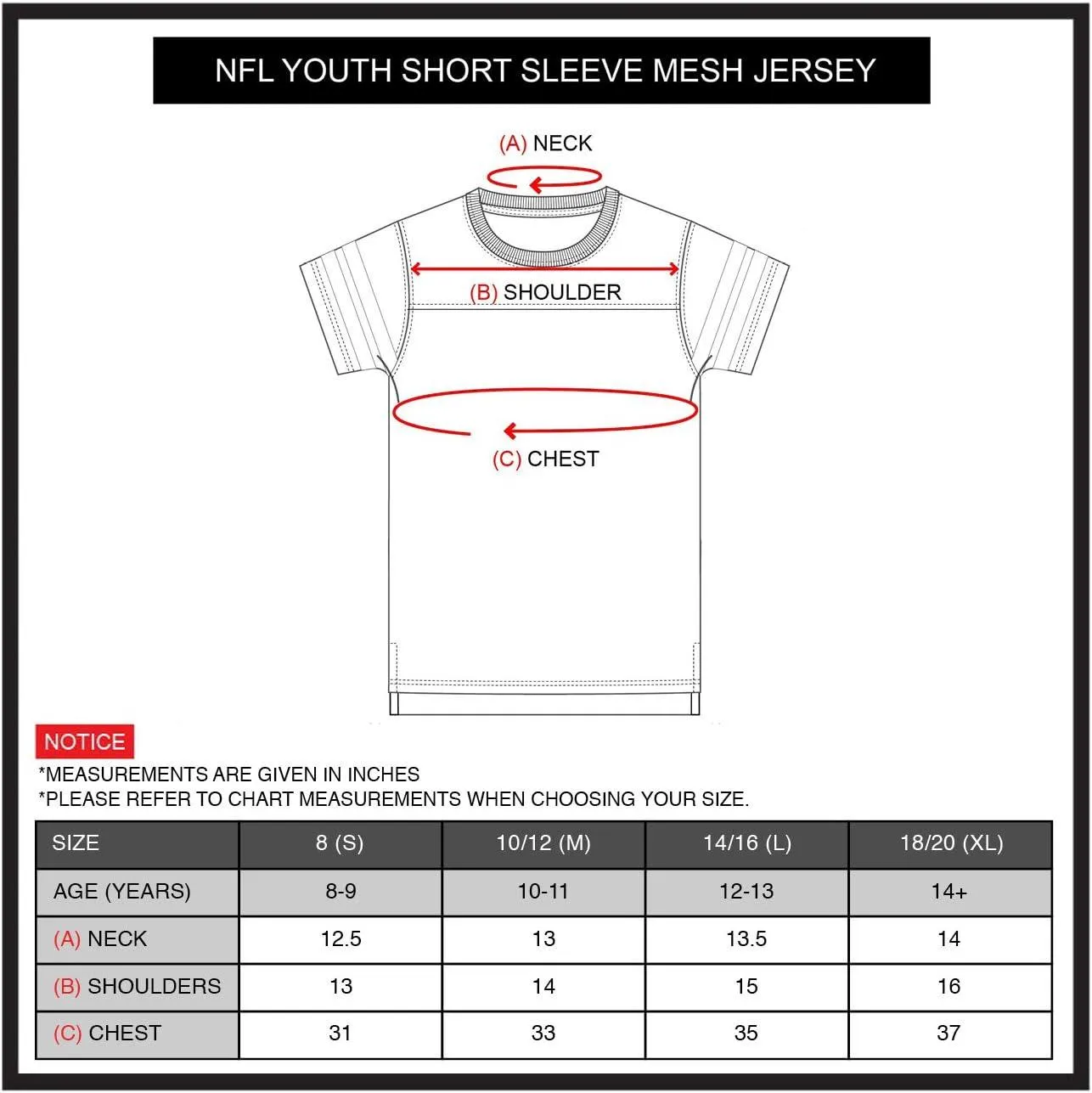 NFL Official Youth Super Soft Game Day Mesh Jersey Shirt|Houston Texans