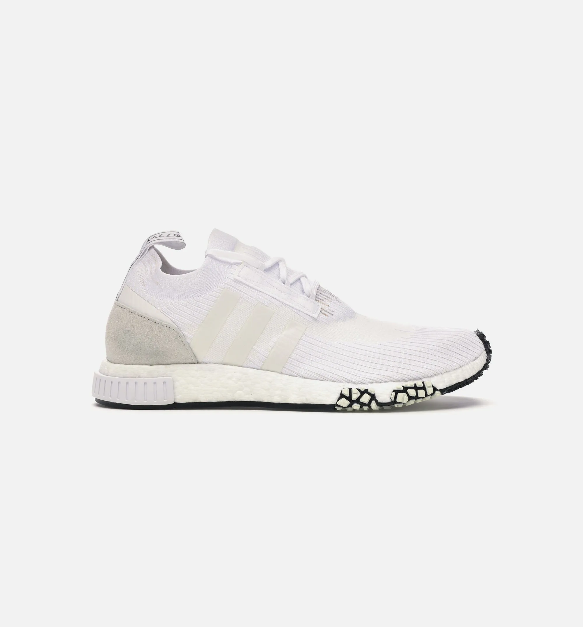 NMD Racer Primeknit Mens Shoe - White/White