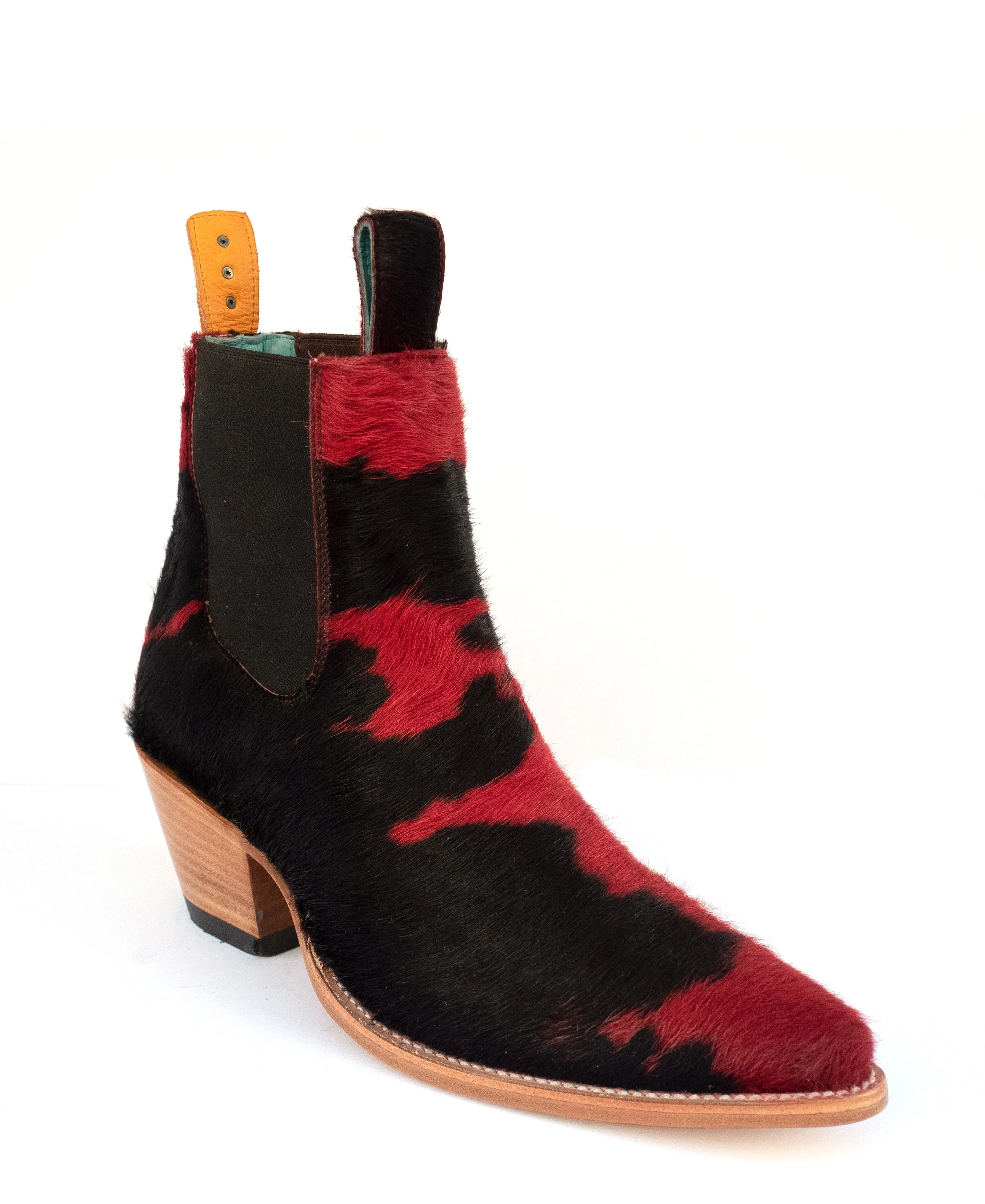 No.1001 FREEWAY chelsea boot deep flora fur women's