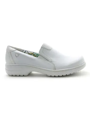 Nurse Mates Women's Meredith Shoe in White (Wide)