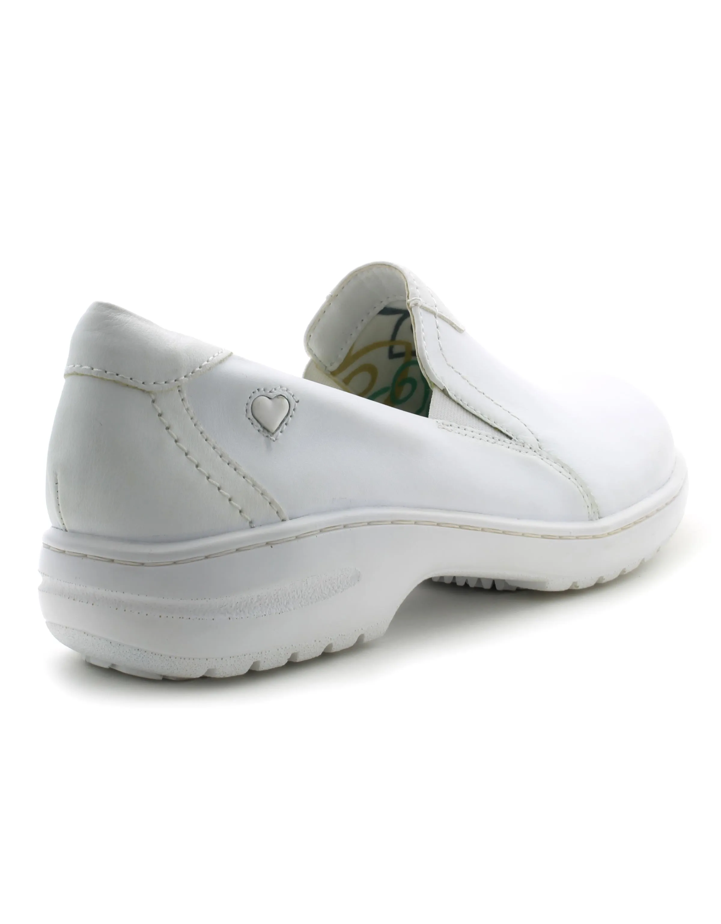 Nurse Mates Women's Meredith Shoe in White (Wide)