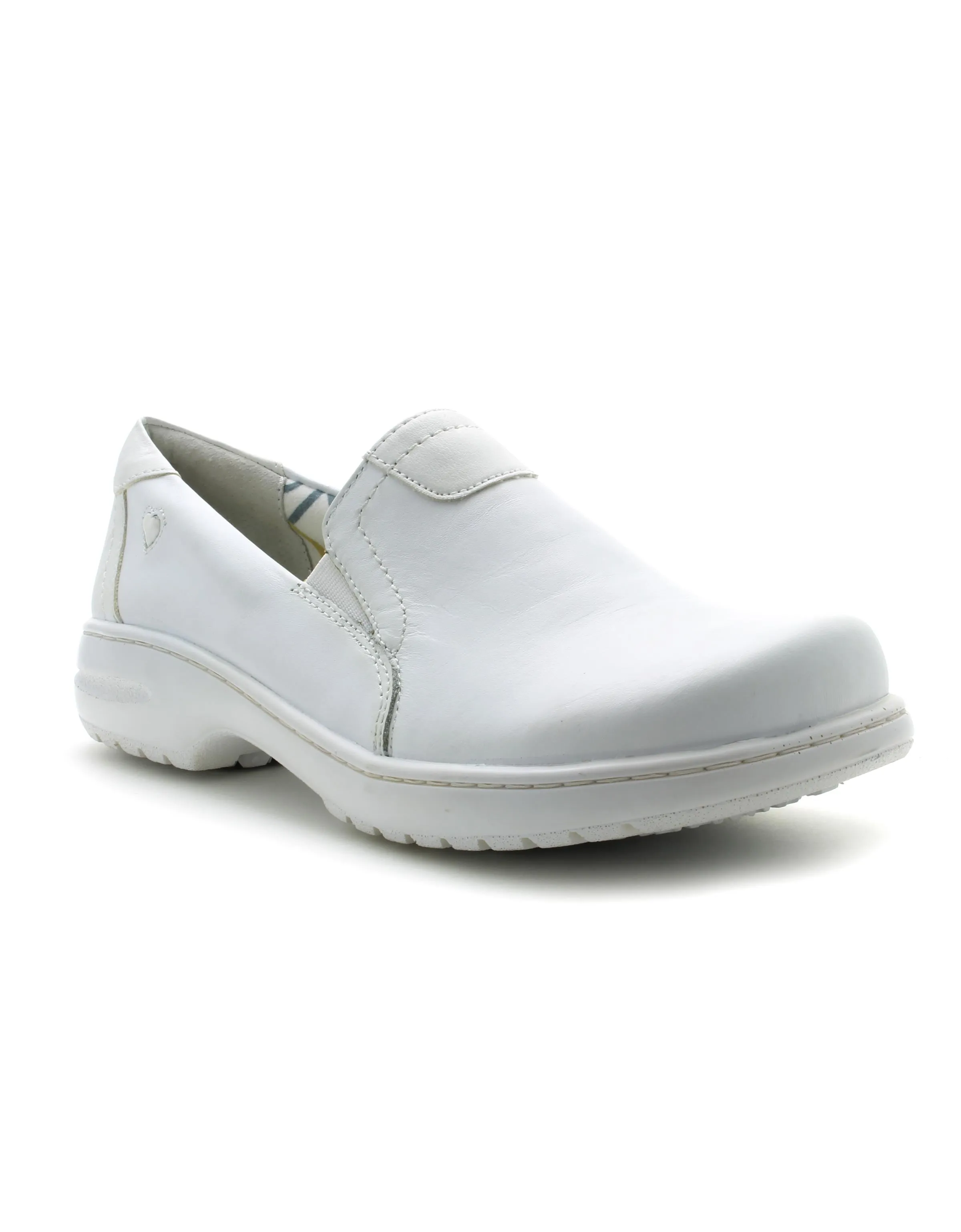 Nurse Mates Women's Meredith Shoe in White (Wide)