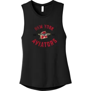 NY Aviators Womens Jersey Muscle Tank