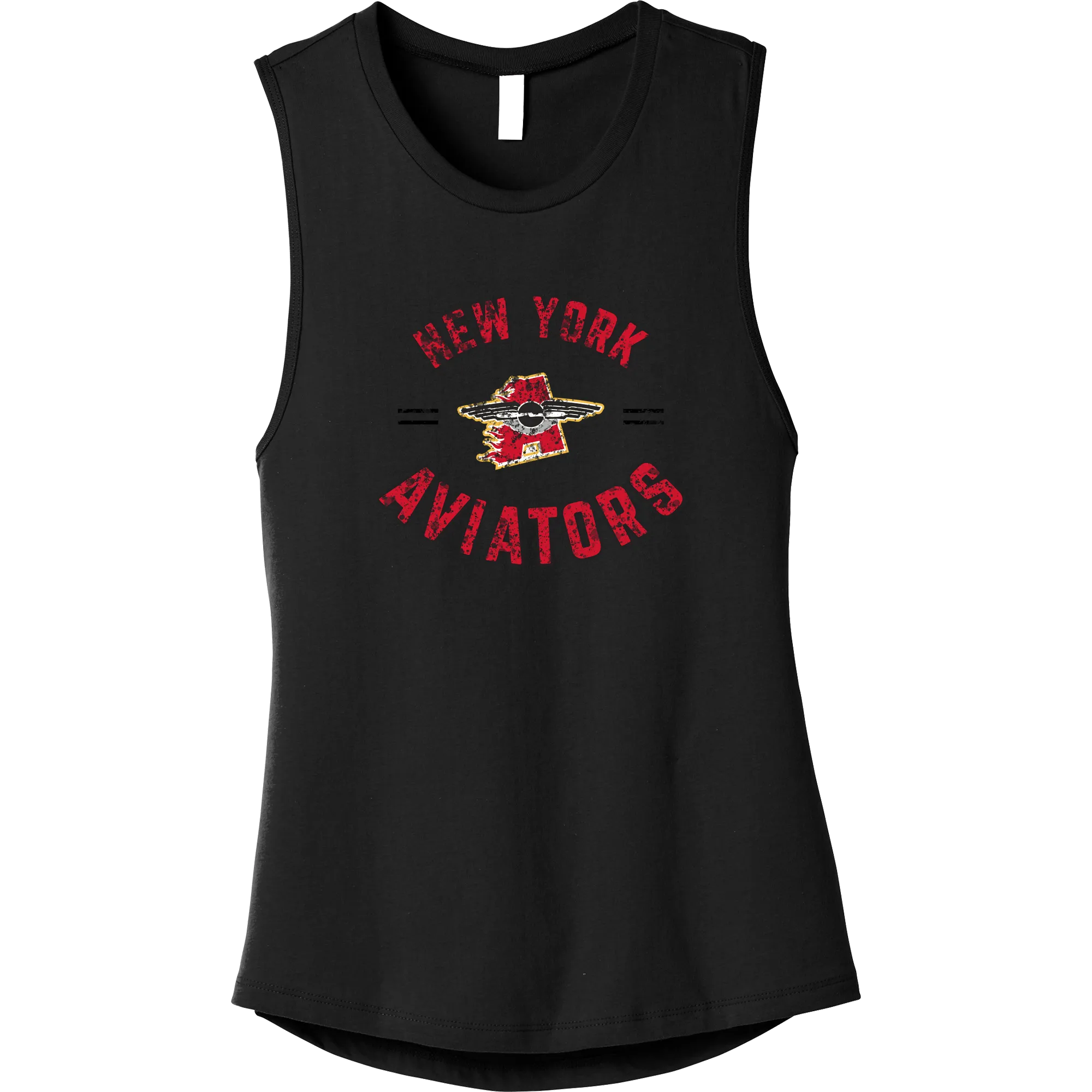 NY Aviators Womens Jersey Muscle Tank