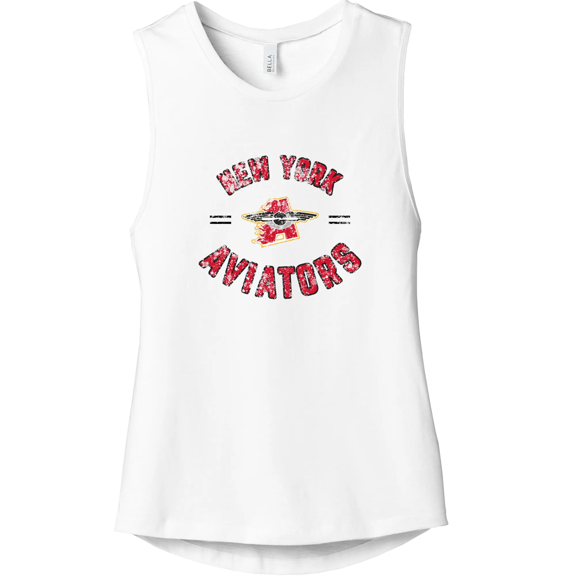 NY Aviators Womens Jersey Muscle Tank