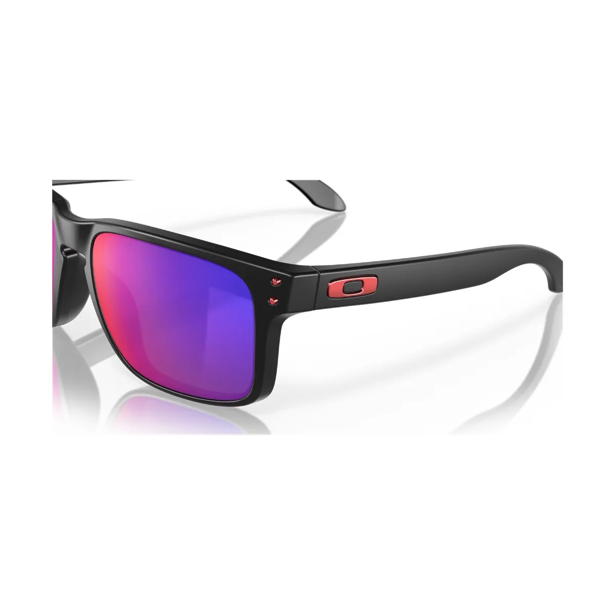 Oakley Holbrook Black Red Glasses