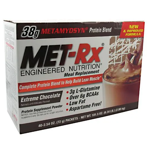 Original Meal Replacement Chocolate 40 PK By Met-Rx