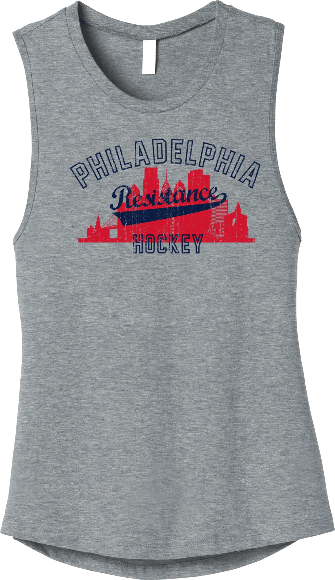 Philadelphia Resistance Womens Jersey Muscle Tank