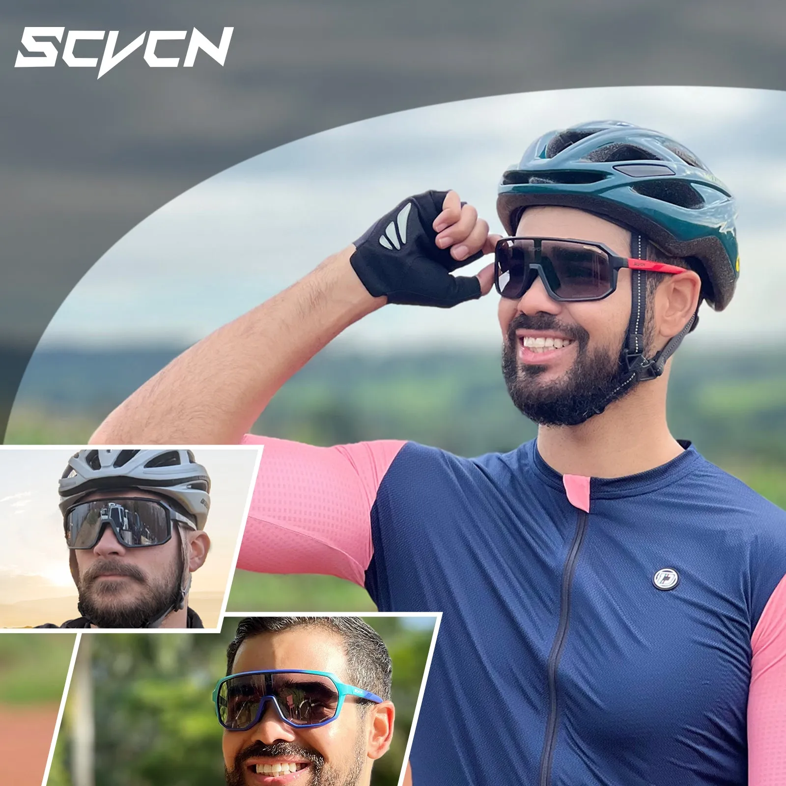 Photochromic Sports Sunglasses for Cyclists  AllinOne Outdoor Eyewear